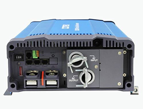 Cotek SD2500 HARDWIRE, UL Pure Sine Wave Inverter 120VAC 24VDC 2500W (SD2500-124 HARDWIRE, UL)