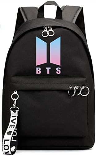 Yongshida Kpop Fashion BTS Backpack Colleage Bookbag School Bag