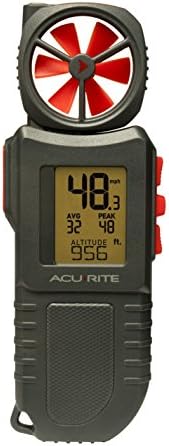 AcuRite 00256M Portable Anemometer with Flashlight