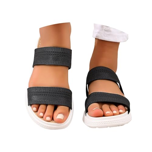 Sandales orthopédiques femme en cuir confortables pour l'été et la plage