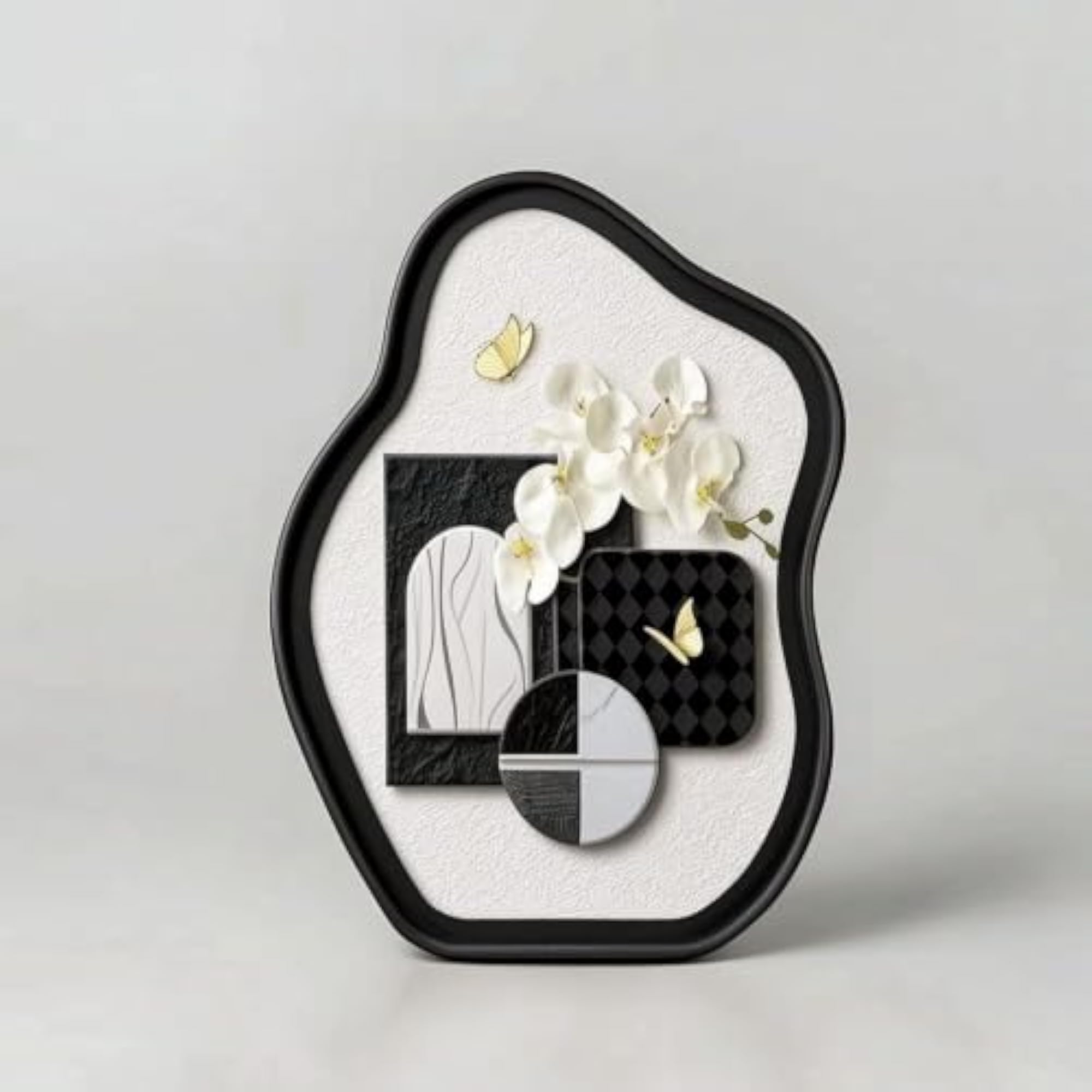 Three-Dimensional Butterfly Relief Decoration Crystal