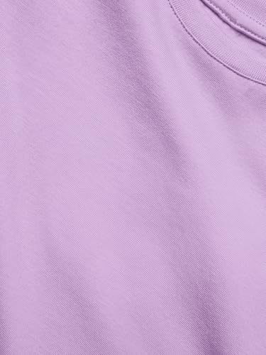 Image of The Souled Store Solid: Cotton Round Neck Half Sleeves Regular Fit Lightweight Comfortable Summer Tee for Kids 2-8 Years Girls T-Shirt