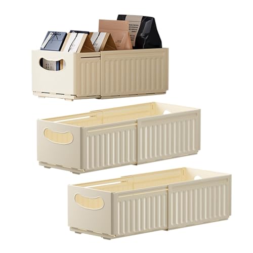 Contenedores retráctiles | Organizadores de cocina apilables, organizadores de cocina multifunción, caja de almacenamiento ajustable