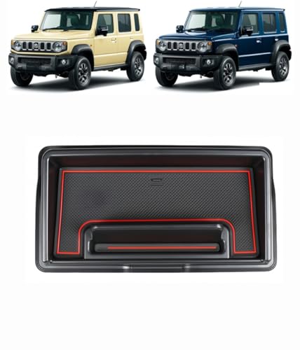 BayThral スズキ 専用 新型 ジムニー シエラ JB64/JB74 ノマドJC74 に適合 マルチトレイ 車用 多機能 ダッシュボードトレイ ノンスリップマット スマホスタンド トレイ 収納ボックス 小物入れ メータートレイ 滑り止め 内装 カスタ