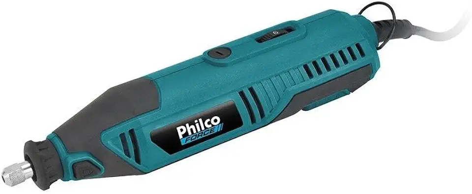 Mini Retifica Philco PRT180 120 Acessórios + Eixo Flexível 180W 220V
