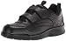 APEX LEGENDS Herren Apex Men's Double Strap Active Walkers-Biomechanical Black Sneaker, schwarz, 41.5 EU