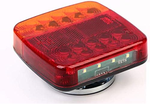 flexzon Led Rear Tail Lights Wireless & Magnet E11 12v Trailer Caravan 5 Functions