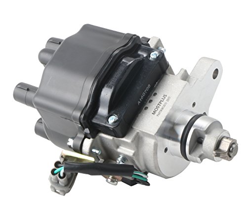 Mostplus Ignition Distributor Compatible With 1995-1997 Toyota Celica Corolla Prizm 4 Pins 19050-16030 94855714 #TOP5