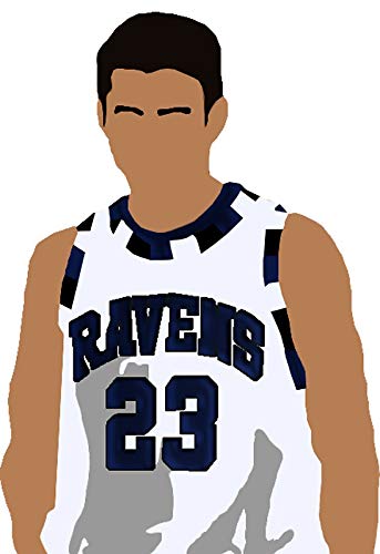 Nathan Scott - ONE Tree Hill - Sticker Graphic - Auto, Wall, Laptop, Cell, Truck Sticker for Windows, Cars, Trucks