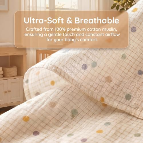 Image of Beatoutou Baby Car Seat Cover，100% Muslin Cotton Carseat Covers for Baby Boy /Girl,UniversalInfant Car Seat Cover for Newborn Summer Essentials,Soft & Breathable