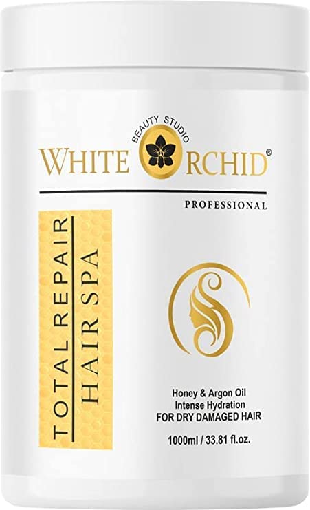 WHITE ORCHID BEAUTY STUDIO Total Repair Hair Spa Oil.
