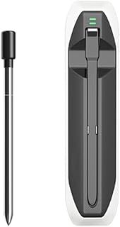 Vocdikficy Termómetro Inalámbrico para Carne y Alimentos para Horno, Parrilla, Cocina, Barbacoa, Bluetooth, Barbacoa, Ahumador, Termómetro para Cocinar y Alimentos