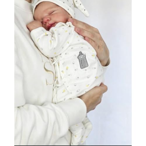 Anano Realistic Reborn Baby Dolls, 18 Inch Lifelike Real Silicone Full Body Newborn Baby Boys, Anatomically Correct Boys, 3D Painted Skin, Toys & Accessories Foe Kids Age 3+