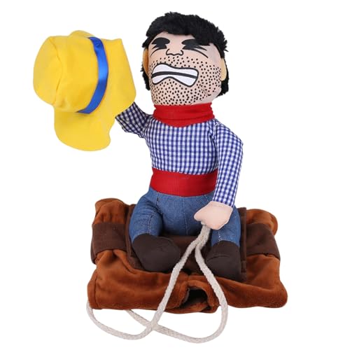 Disfraz de Vaquero para Perro XL, Textura Suave y Ajustable miniatura 6