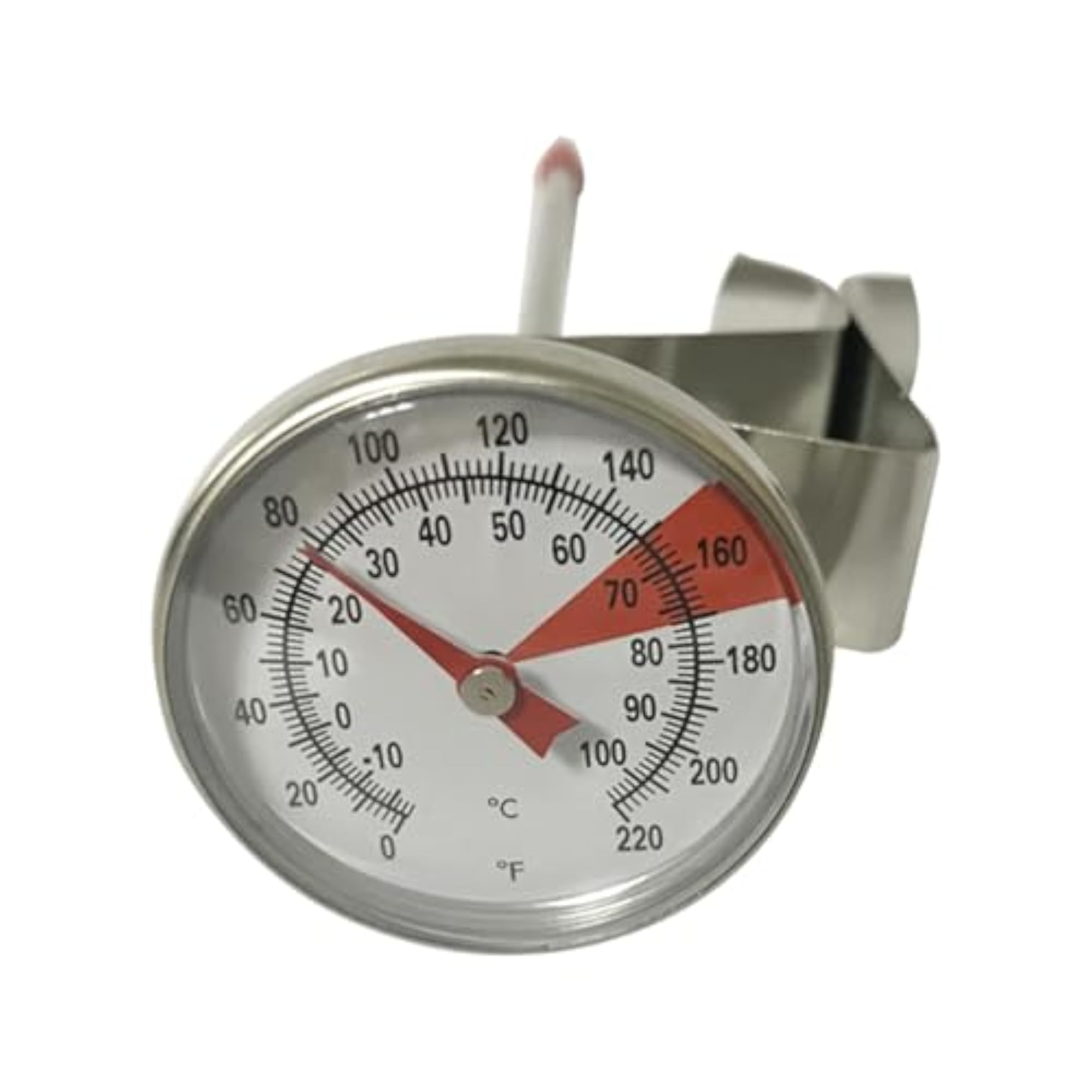 Milk Thermometer and Clip for Cooking