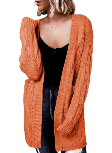 Image of Dokotoo Women Long Cardigan Open Front Knit Sweater 2026