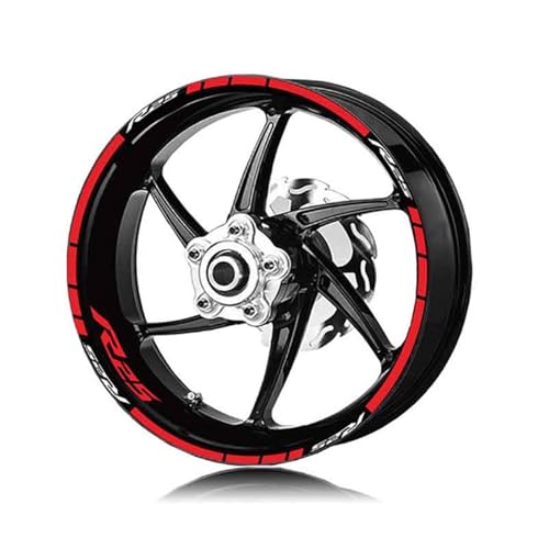 Liserés de jante moto pour Yamaha R1 R6 R3 résolvant le manque de visibilité latérale la nuit