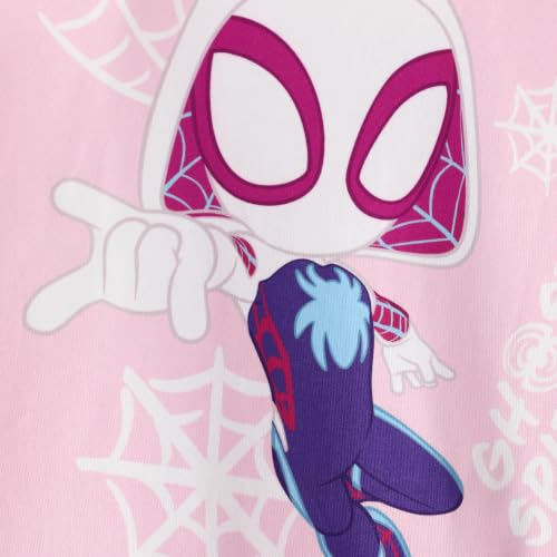 Image of Disney Minnie Mouse Frozen Princess Marvel Toddler Girls Clothes Long Sleeve Sweatshirt + Leggings 2pcs Outfits Set 2-6Y