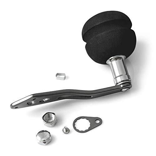 Alça do carretel, Andoer Balancim do carretel de lançamento de isca esquerda direita alça do carrete