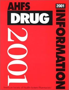Paperback AHFS Drug Information, 2001 Book