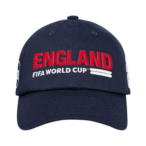 Outerstuff FIFA World Cup 2026 Country Dad Hat Strap Back Baseball Cap England One Size