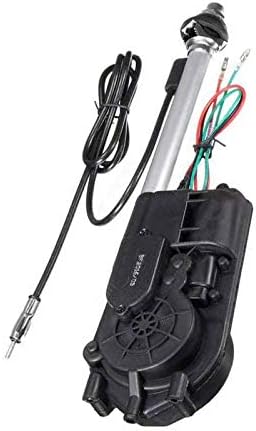 Universal 12V Car Automatic Antenna Aerial Kit Auto AM&FM Radio Electric Power Mast Aeria