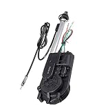 WJSKDQ Universal 12V Car Automatic Antenna Kit Signal Amplifier Retractable Car Radio Antenna Access