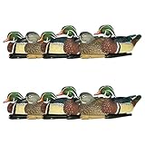 Avian X Topflight Pintail Decoys, Rugged Realistic Floating Duck Decoys for Hunting, Weight-Forward Swim Keel, Set of 12, Multicolor
