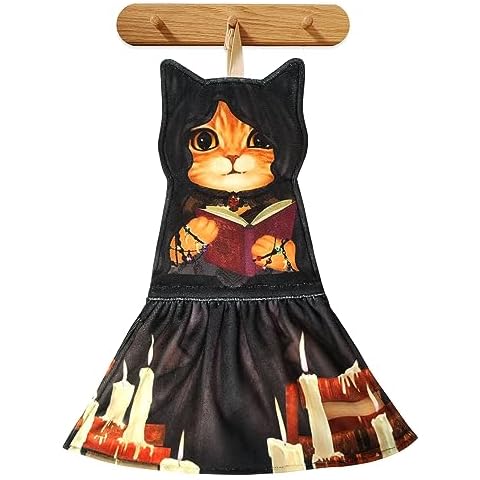 PAT JUUMG Cat Hand Towels for Home Decor Cover