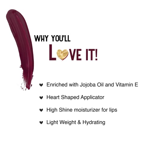 Image of SUGAR Cosmetics - Smudge Me Not - Lip Duo - 25 Very Mulberry (Deep Berry) - 3.5 ml - 2-in-1 Duo Liquid Lipstick with Matte Finish and Moisturizing Gloss