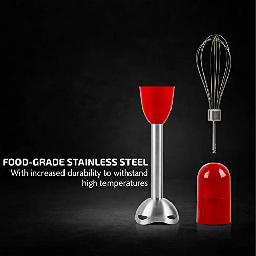 image for OVENTE Immersion Hand Blender, 300W Electric Handheld Portable Stick M