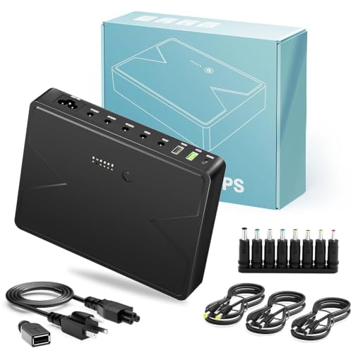 Lot de 14 mini onduleurs 20 000 mAh avec batterie de secours