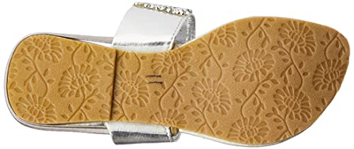 Image of WalkTrendy Girl's Lc74 Silver Sandal