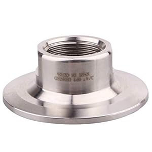 DERNORD Tri Clamp auf NPT Female Edelstahl Verbindungsstück