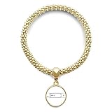 Material: Metall DIYthinker Damen Tastatur Symbol Strg Umschalt B goldenen Armband Laufende Anhänger Schmuck-Kette