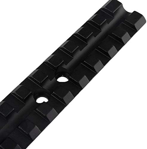 Miniatura 8 de 13 ranuras de aleación de aluminio Alcance Rail Mount para guía de guardamanos convertidor adaptador caza óptica clip soporte