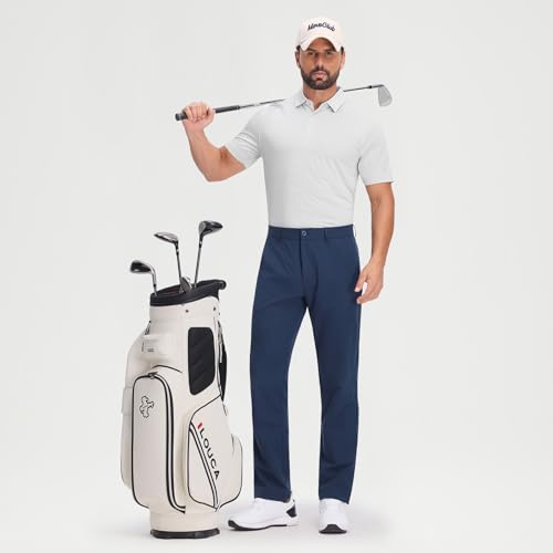 Camiseta polo para hombre de secado rápido con diseño jacquard en rayas, ideal para golf miniatura 3