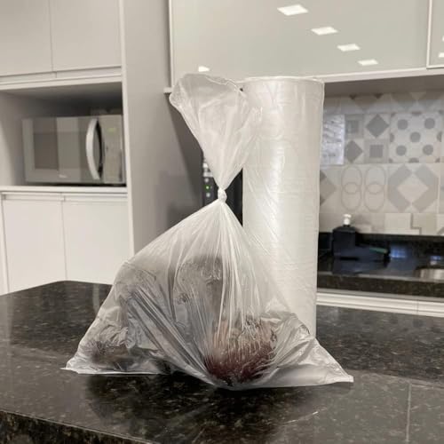 Kit com 3 Bobinas Picotadas Reutilizáveis, 20x30, 25x35 e 30x40, Seguro para Freezer, 900 Unidades