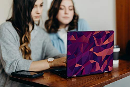 Image of Galaxsia Pyramid Pattern Vinyl Laptop Skin /Sticker /Cover /Decal Compatible for Any 17 to 17.3 Inches Laptop (Hp /Dell /Sony /Acer /Lenovo /Asus. Etc) Or Notebook.