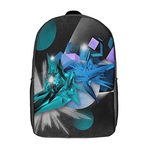 Sac à dos léger cool casual avec grand volume 17 pouces pour adolescents