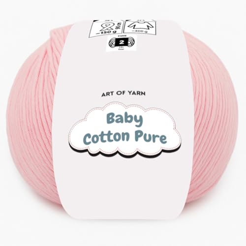 Art of Yarn Baby Cotton Pure 50% Cotton 50% Acrylic