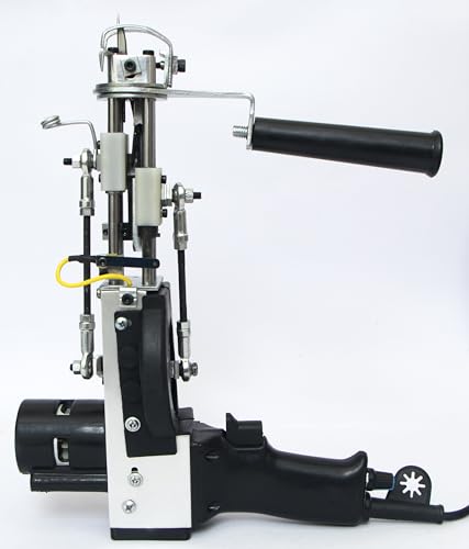 Image of Duo NK01 2-in-1 Electric Tufting Machine /Gun for Rug Making, Carpet Weaving Machine Best Industrial Rug Making Tufting Tools, Perfect for Beginners and Professionals (Black)