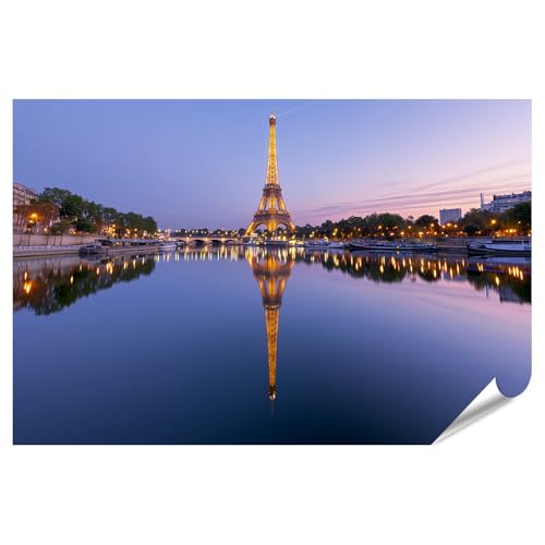 islandburner Empire - Póster de la Torre Eiffel mágica (gran tamaño)