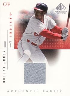 Amazon Co Jp ケニー ロフトン Kenny Lofton 01 Sp Game Used Authentic Fabric Jersey おもちゃ