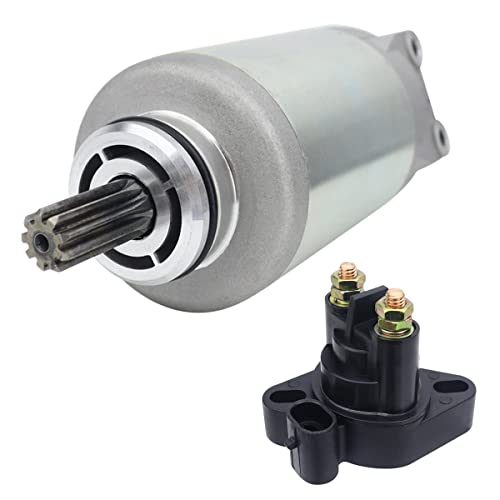 Soarider Starter & Relay For Arctic Cat Atv 550 650 700 1000 Utv Prowler 550 650 700 1000 Xt Xtx Ltd Trv Mud Pro, 0825-011 0825-013 0825-024, 18882 18882N, Sm64, 26024266, 410-22038, Smu0433, 49-5355 #TOP5