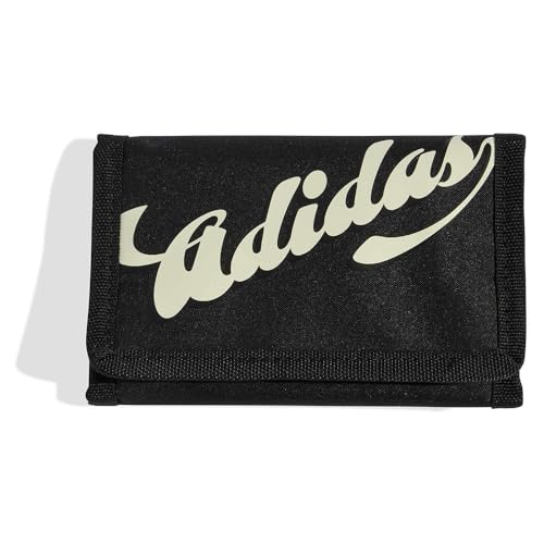 adidas Unisex Tiro Graphic Wallet, Black/Off White, One Size