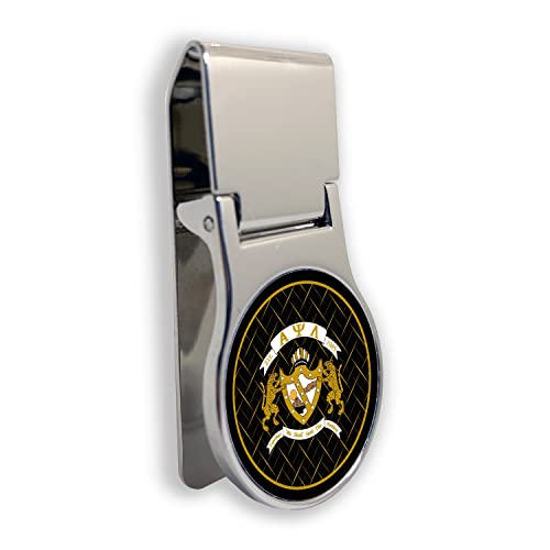 Alpha Psi Lambda Fraternity Money Clip Round (Alpha Psi Lambda 1)