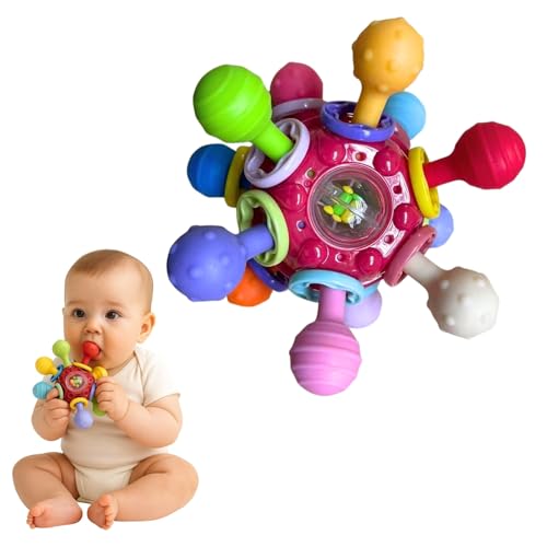 Image of Baby Montessori Sensory Toys for 0-6 6-12 Months, Baby Teether Teething Toys for Babies 0 3 6 9 12 18 Months, Newborn Infant Learning Developmental Toys Gifts for 1 2 Year Old Boys Girls