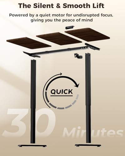 Electric height adjustable desk premium