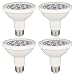 Produktbild EnergiesparlampenWarmweiß LED Lampen Dimmbar, 12W (ersetzt 75W) , PAR 30 mit E27-Sockel 1000 Lumen 3000K  40° Ausstrahlungswinkel - 4er-Pack